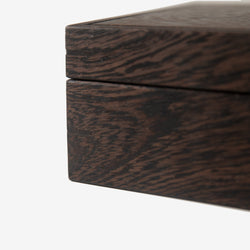 Watch Box - Wenge Hardwood - 8 Watch Compartments (ONLINE ORDER ONLY)