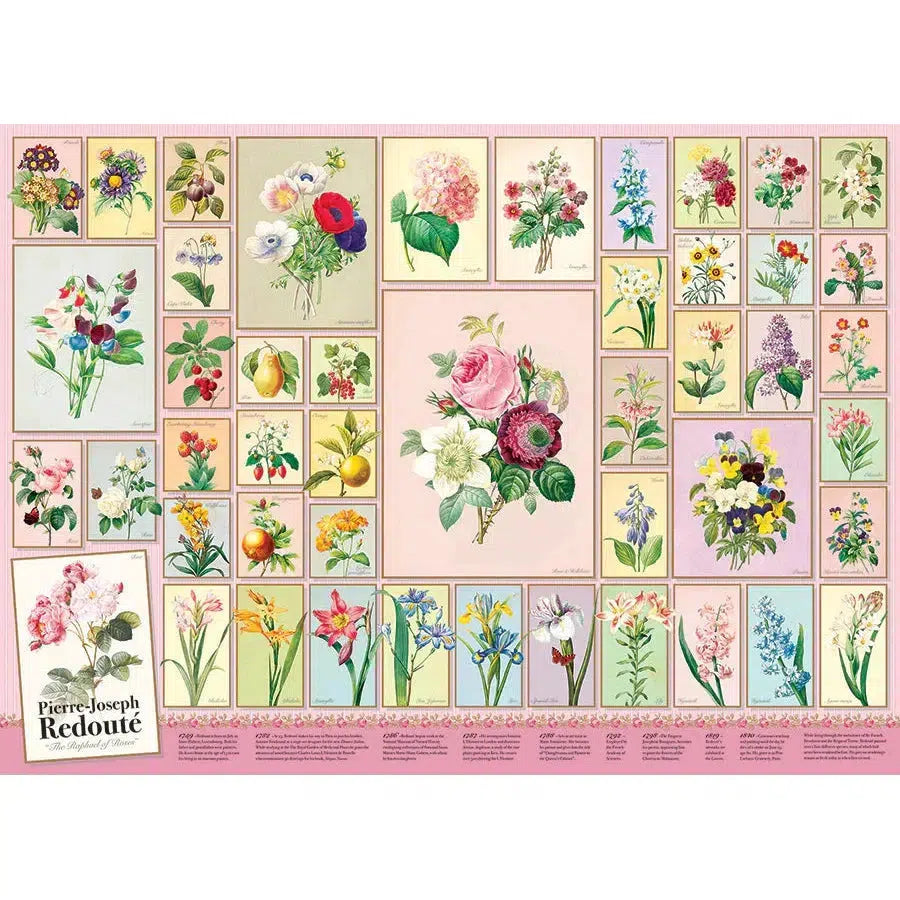Redouté 1000 Piece Jigsaw Puzzle Cobble Hill (ONLINE ORDER ONLY)