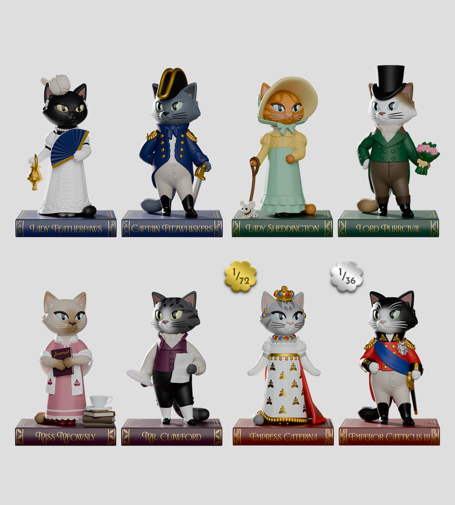 Kaleidos Creative: Regency Cats Blind Box (ONLINE ORDER ONLY)