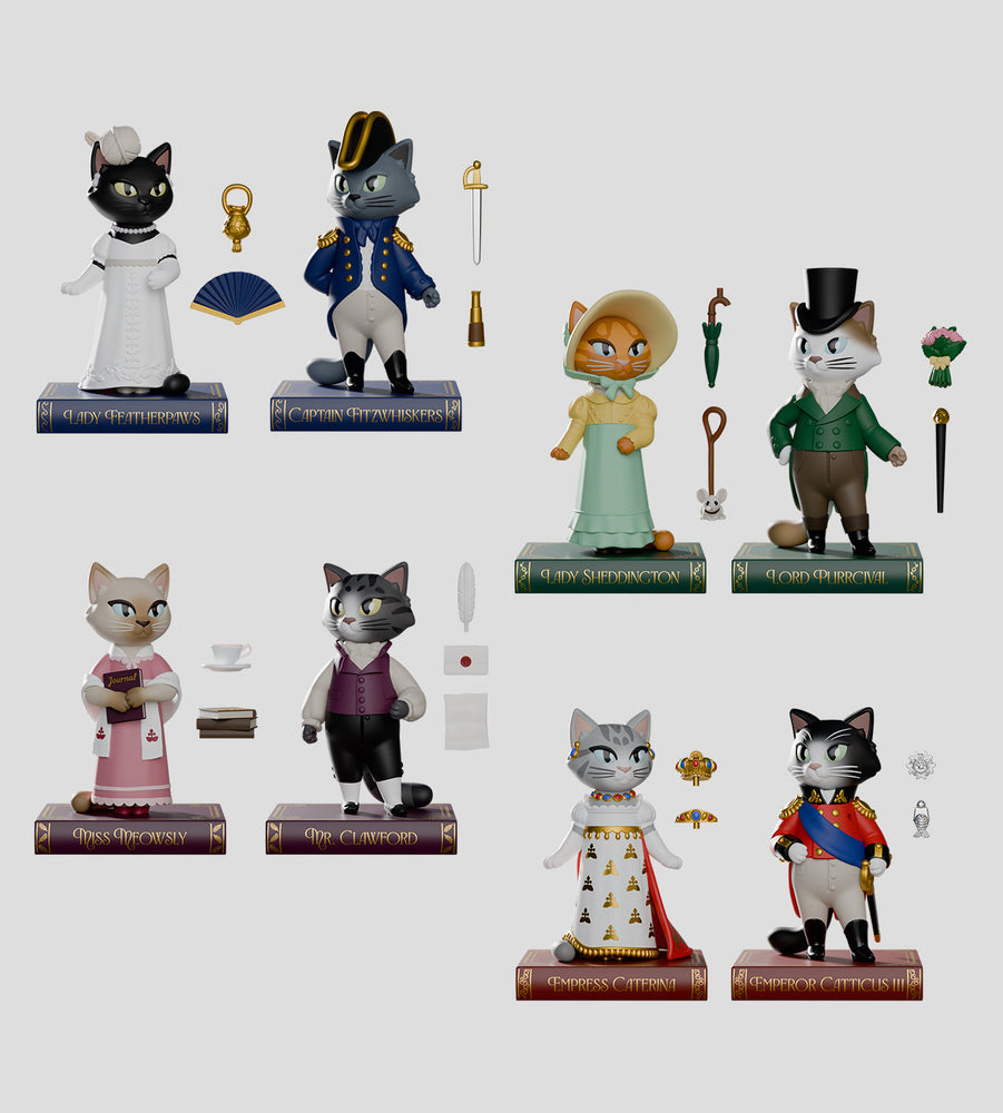 Kaleidos Creative: Regency Cats Blind Box (ONLINE ORDER ONLY)