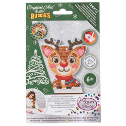 Reindeer Crystal Art Festive Buddies Kit Craft Buddy (ONLINE ORDER ONLY)
