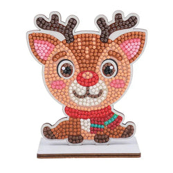 Reindeer Crystal Art Festive Buddies Kit Craft Buddy (ONLINE ORDER ONLY)