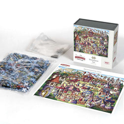 Renaissance Fair 500 Piece Jigsaw Puzzle Boardwalk (ONLINE ORDER ONLY)