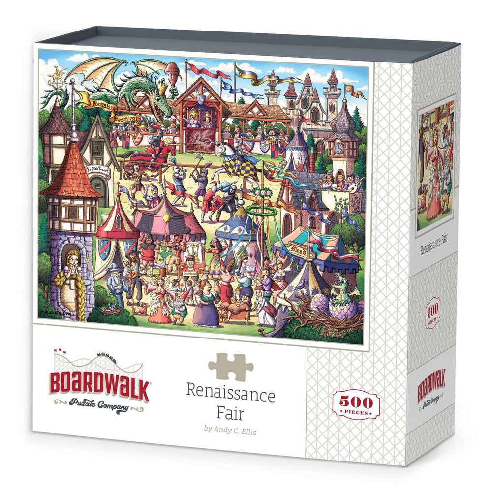 Renaissance Fair 500 Piece Jigsaw Puzzle Boardwalk (ONLINE ORDER ONLY)