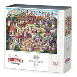 Renaissance Fair 500 Piece Jigsaw Puzzle Boardwalk (ONLINE ORDER ONLY)