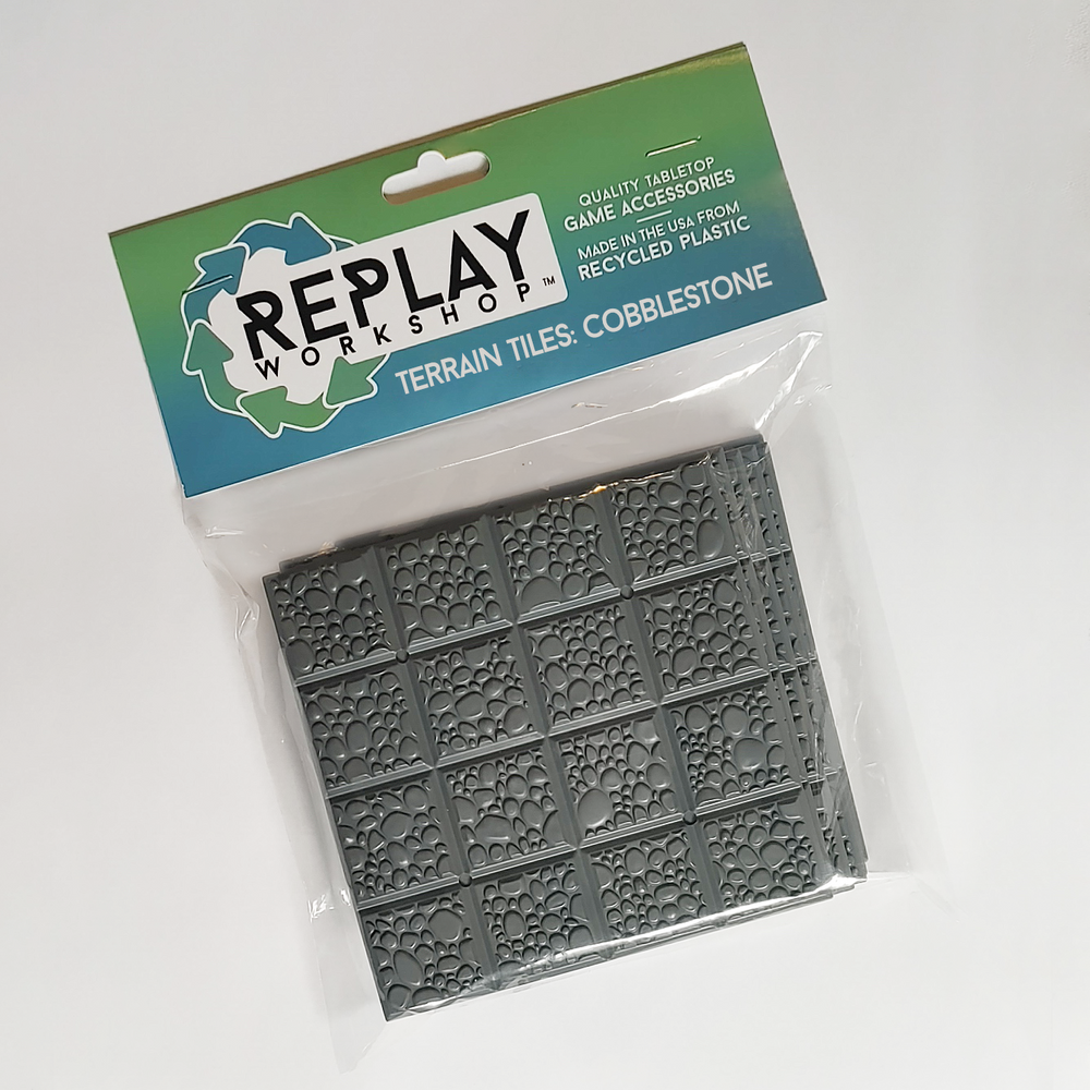 Terrain Tiles: Cobblestone [Replay] (ONLINE ORDER ONLY)