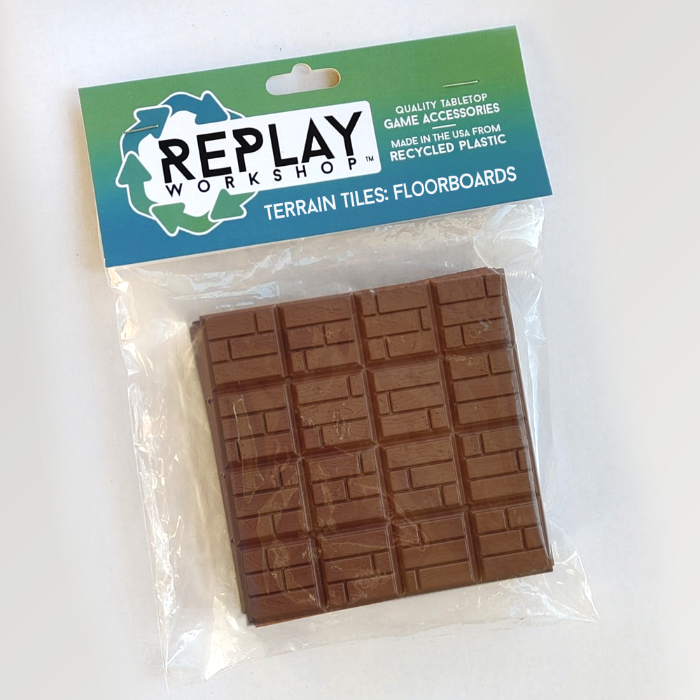 Terrain Tiles: Floorboards [Replay] (ONLINE ORDER ONLY)