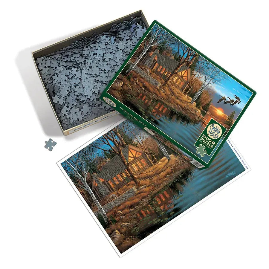 Rest Stop 1000 Piece Jigsaw Puzzle Cobble Hill (ONLINE ORDER ONLY)