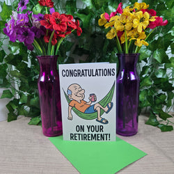 Congratulations on Retirement for Man Card (ONLINE ORDER ONLY)