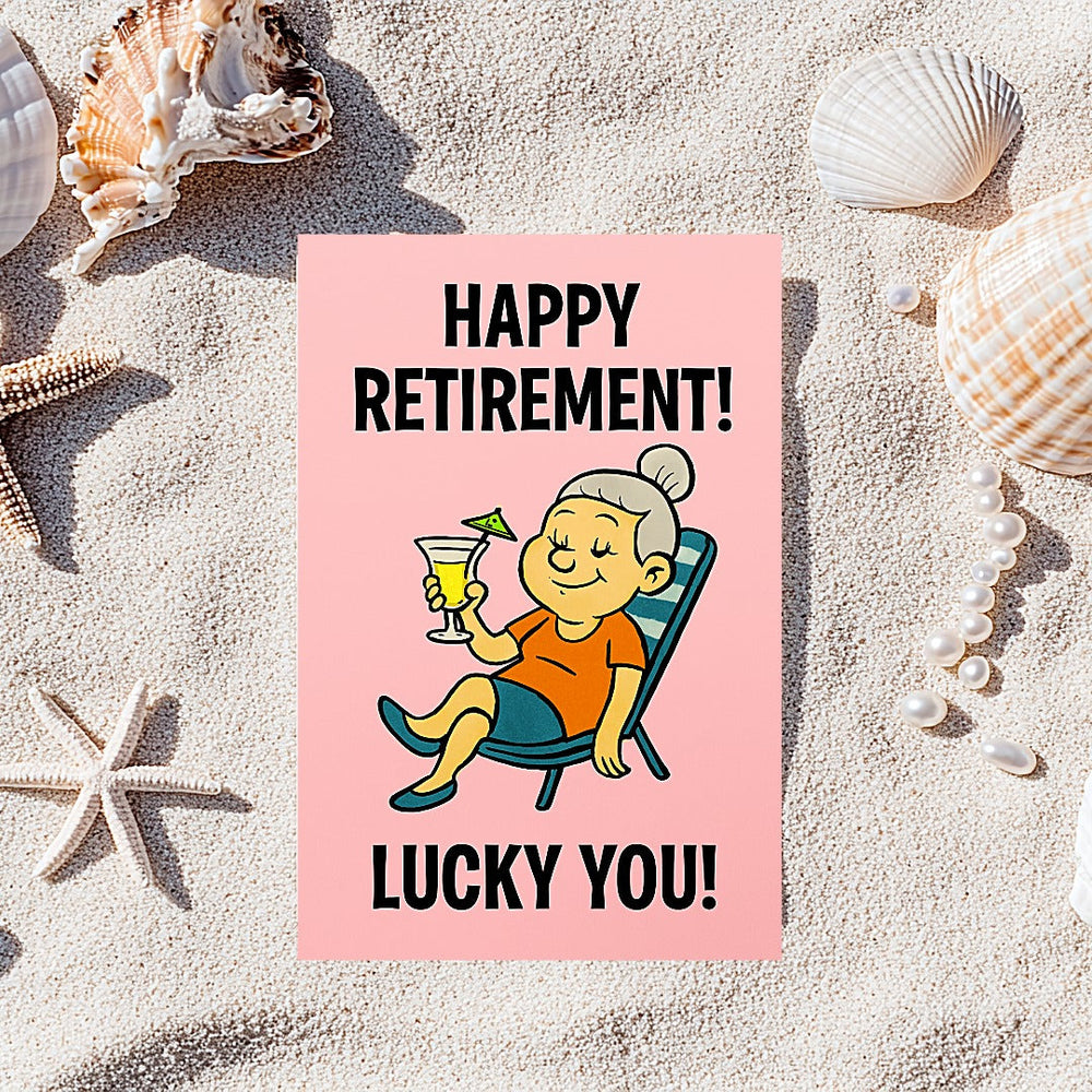 Congratulations on Retirement for Woman Card (ONLINE ORDER ONLY)