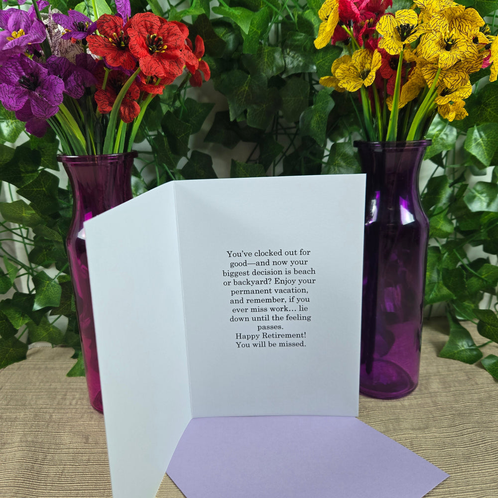 Congratulations on Retirement for Woman Card (ONLINE ORDER ONLY)