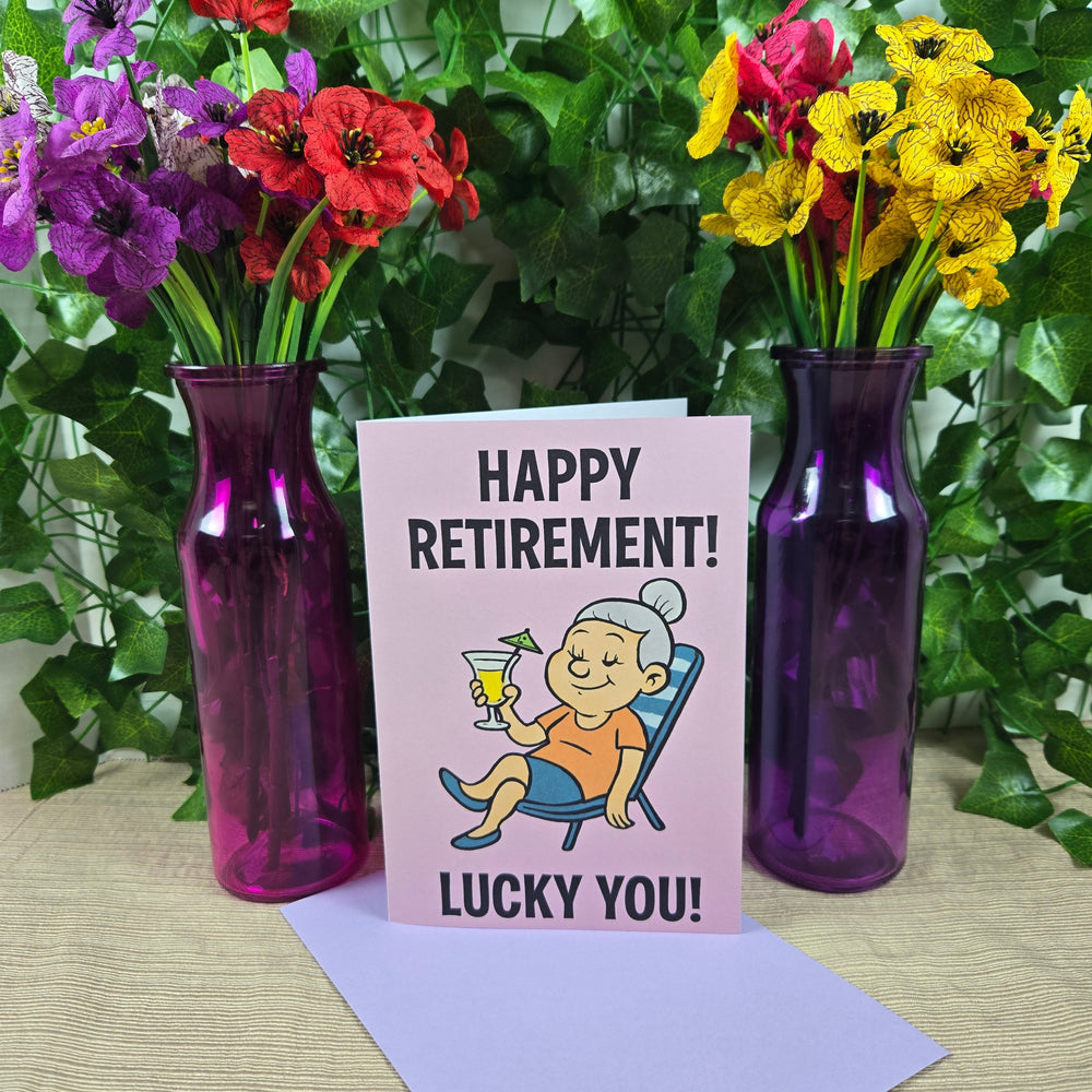 Congratulations on Retirement for Woman Card (ONLINE ORDER ONLY)