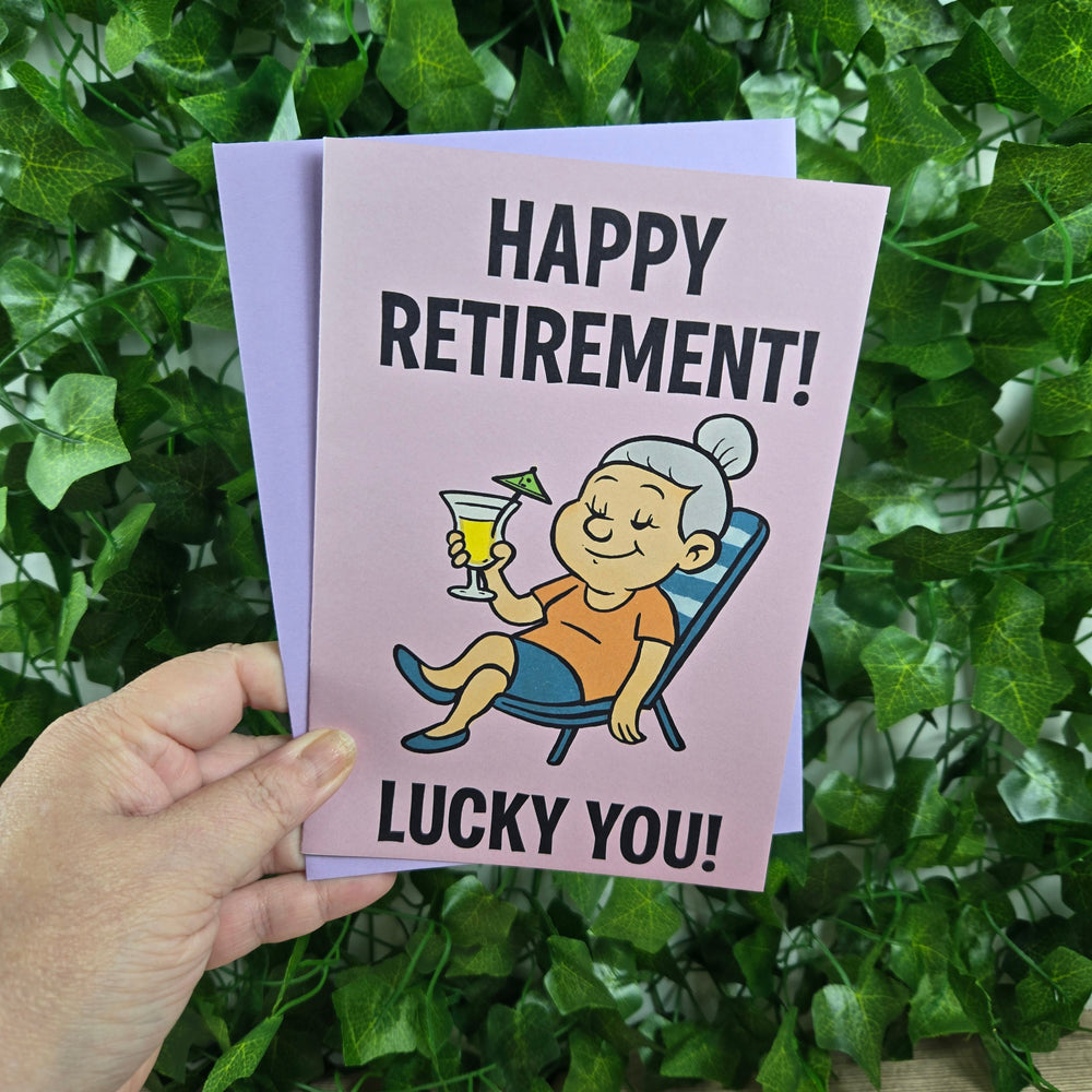 Congratulations on Retirement for Woman Card (ONLINE ORDER ONLY)