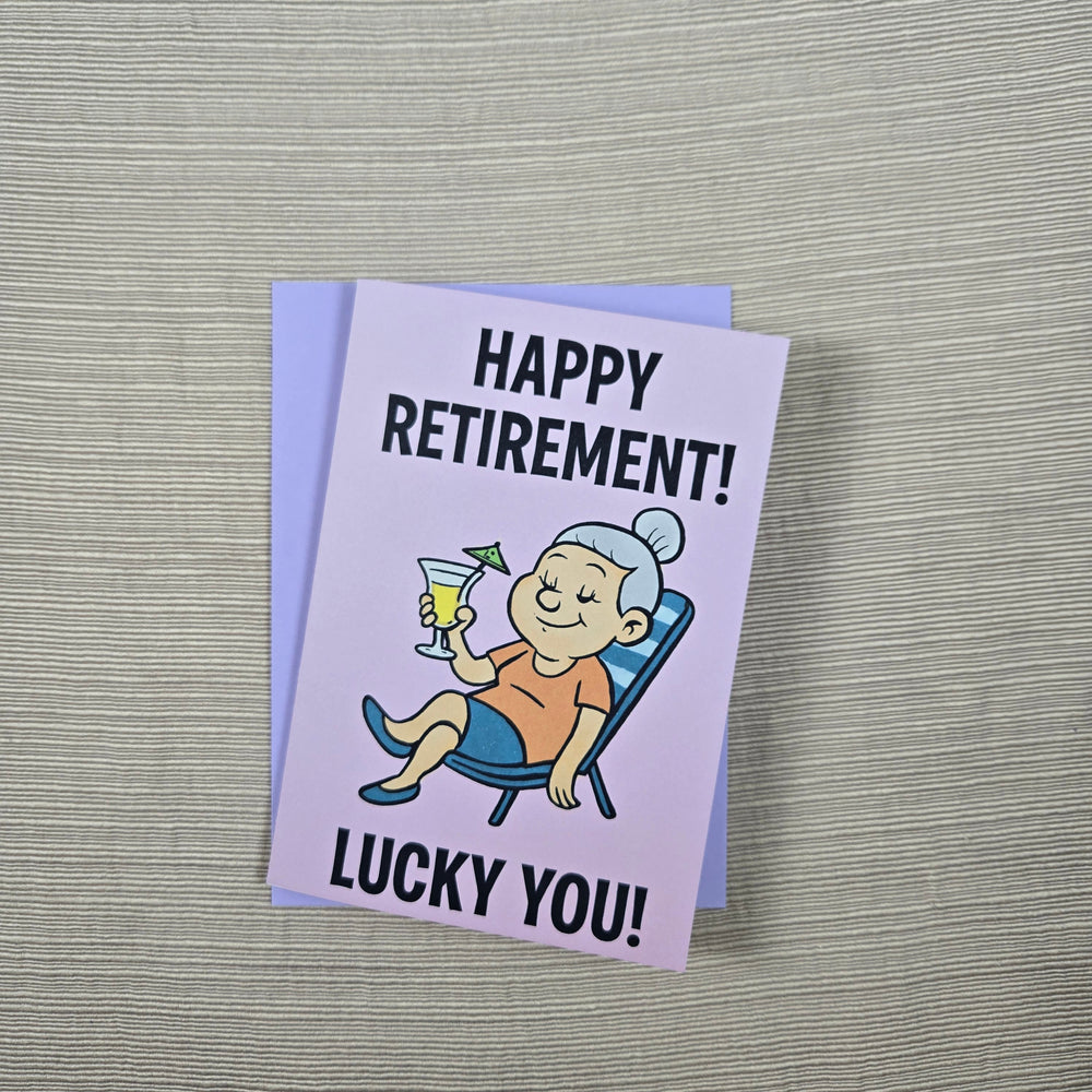 Congratulations on Retirement for Woman Card (ONLINE ORDER ONLY)