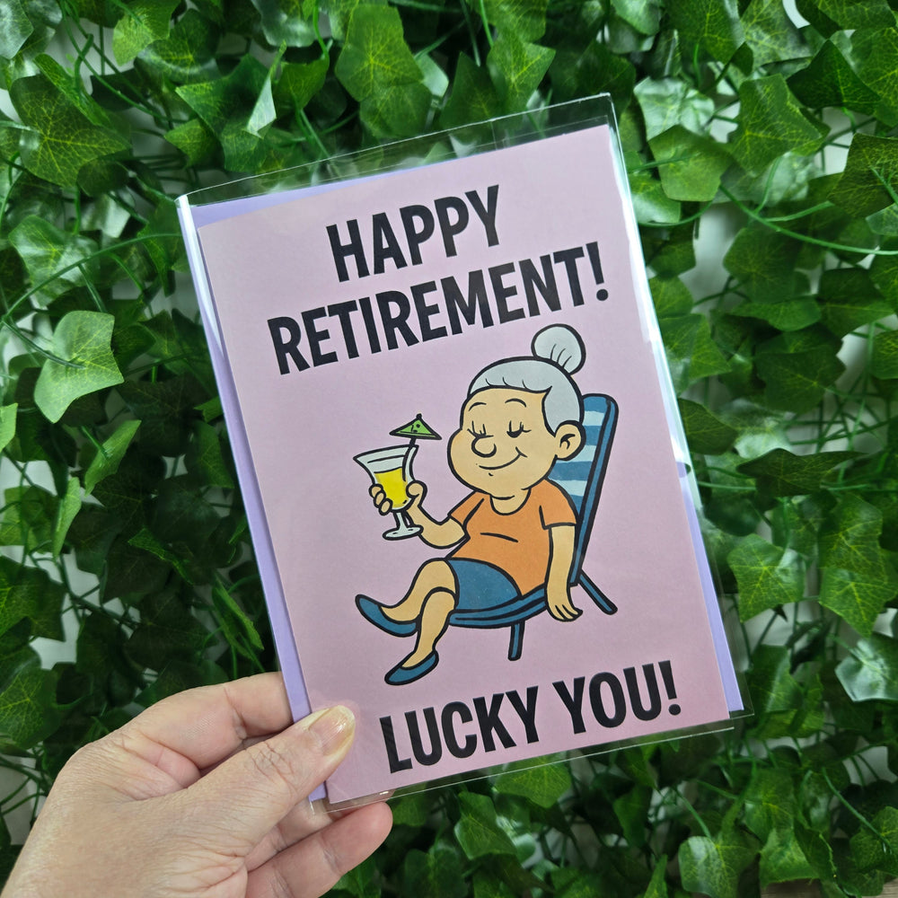 Congratulations on Retirement for Woman Card (ONLINE ORDER ONLY)