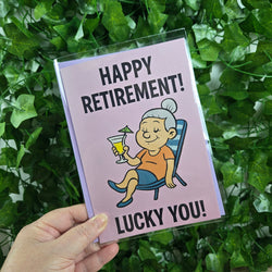 Congratulations on Retirement for Woman Card (ONLINE ORDER ONLY)