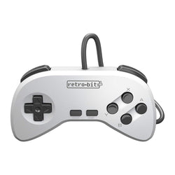 Retro-Bit Retro Duo 2 in 1 Console System Compatible With Original NES/SNES, & Super Nintendo Games - Silver/Black (Online Order Only)
