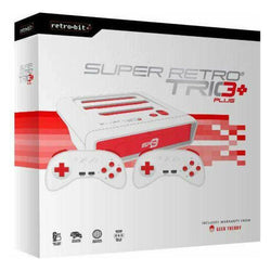 Retro-Bit Super Retro Trio HD Plus 720P 3 in 1 Console System (Online Order Only)