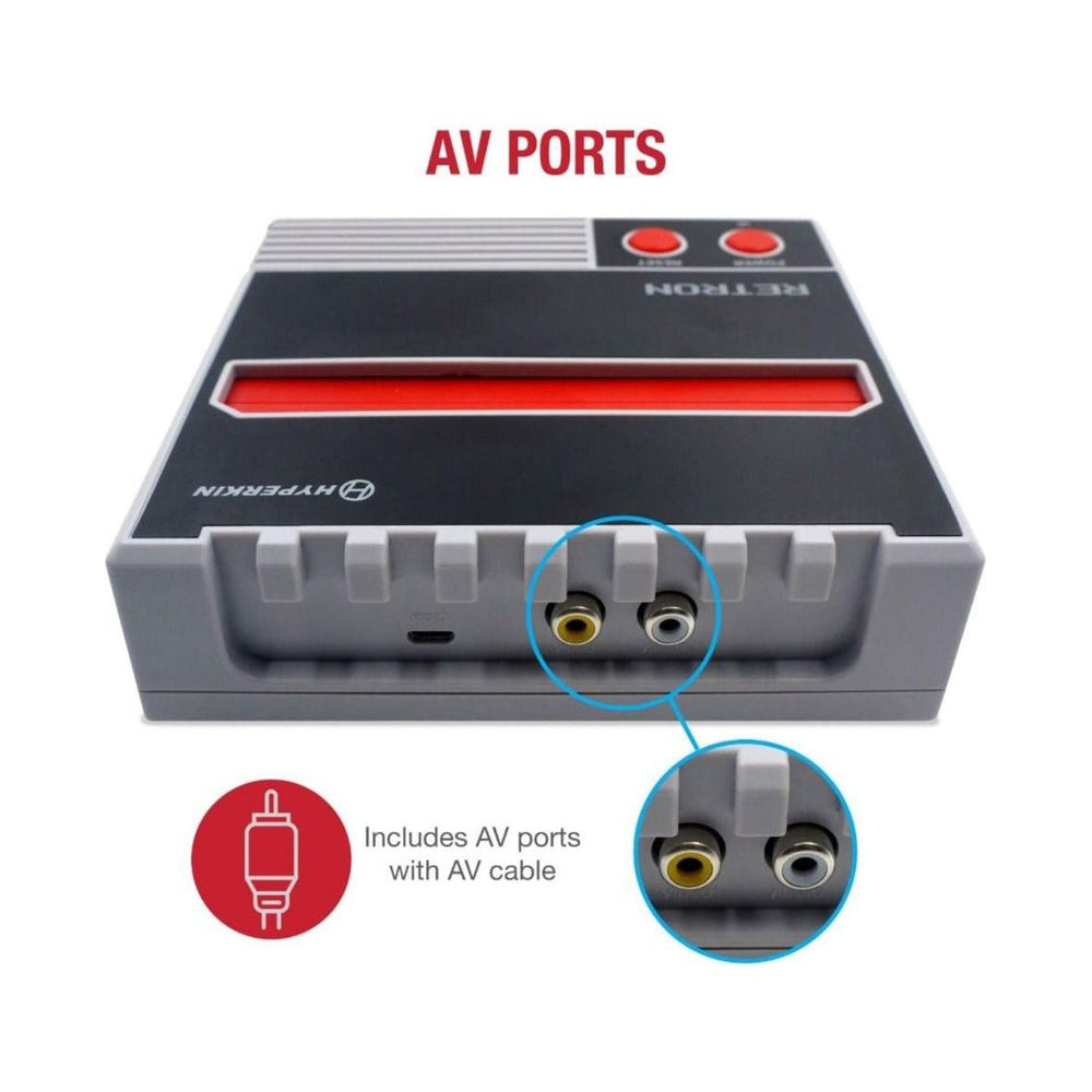 RetroN 1 AV Gaming Console Compatible With NES® (Gray) (NEW) (Online Order Only)