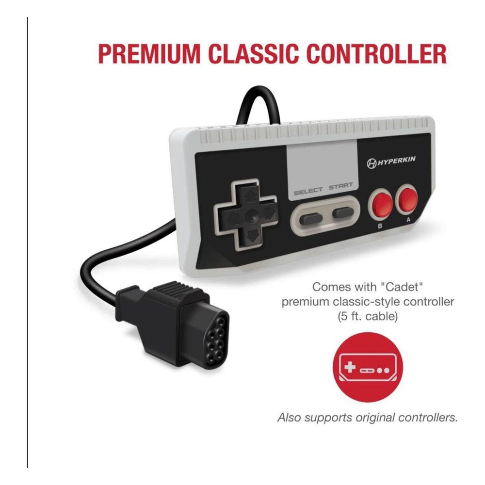 RetroN 1 AV Gaming Console Compatible With NES® (Gray) (NEW) (Online Order Only)