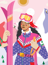 Retro Winter, Janeen Constantino (Online Order Only)