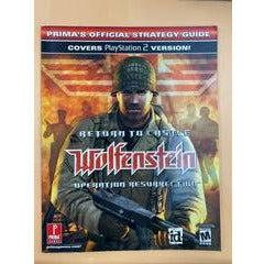 Return to Castle Wolfenstein: Operation Resurrection - PlayStation 2 (Prima's Official Strategy Guide) [Paperback] - (LOOSE) (Online Order Only)
