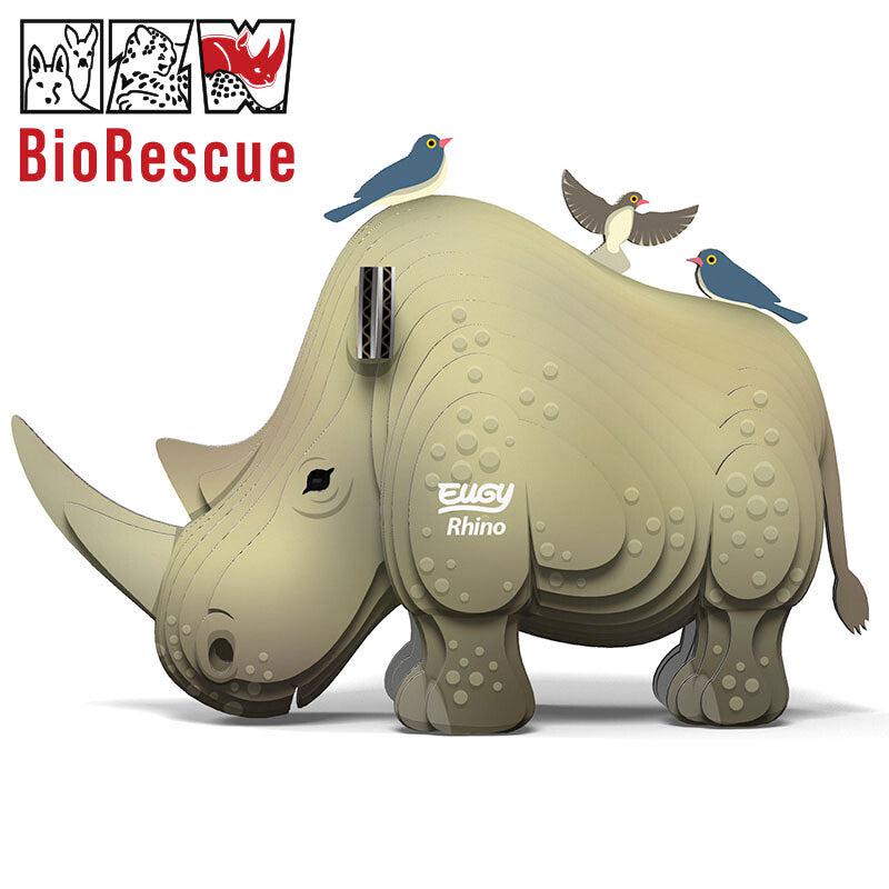 Rhino 3D Cardboard Model Kit Eugy (ONLINE ORDER ONLY)