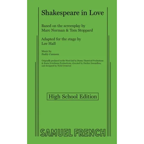 Shakespeare in Love (High School Edition) - Paperback (ONLINE ORDER ONLY)