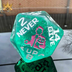 Rick Rolled 34mm D20 (Online Order Only)