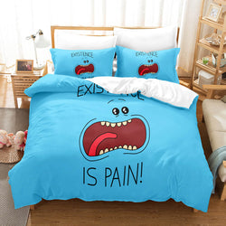 Rick and Morty Pattern Bedding Sets Quilt Covers Room Decoration (Online Order Only)