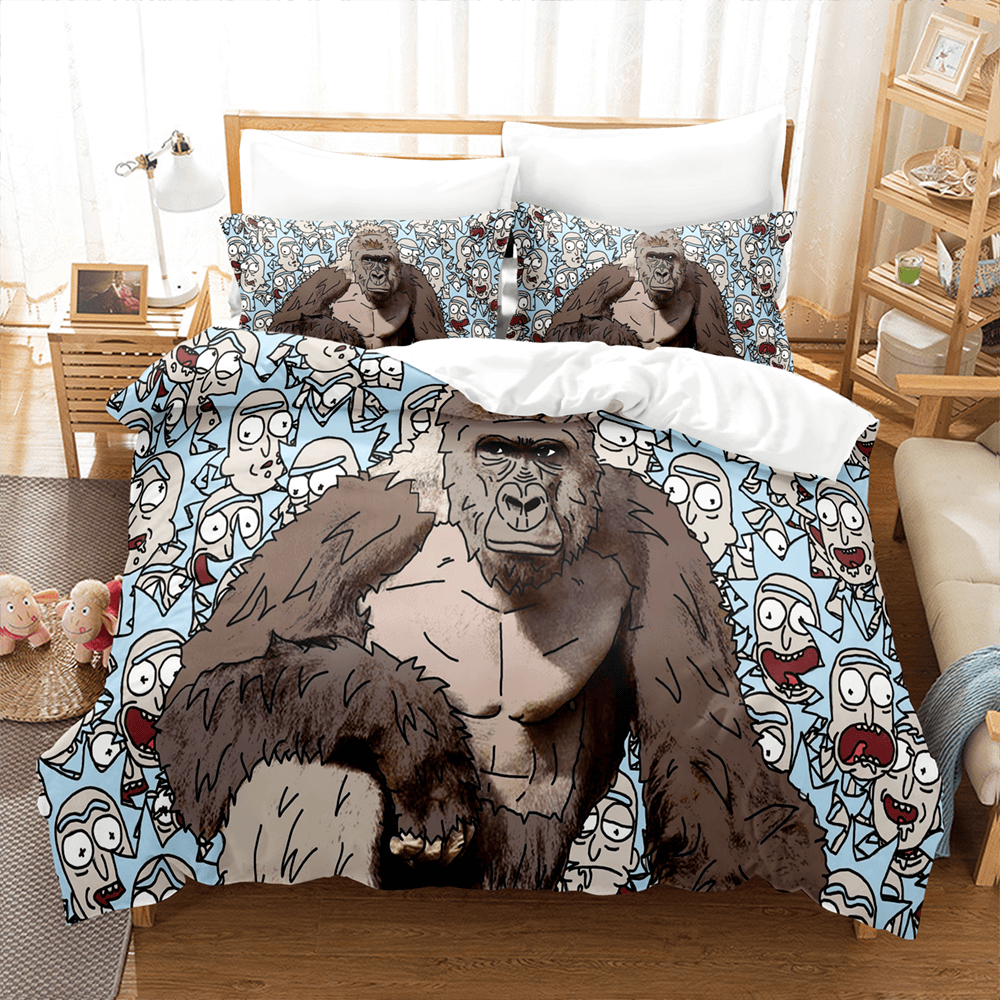 Rick and Morty Pattern Bedding Sets Quilt Covers Room Decoration (Online Order Only)