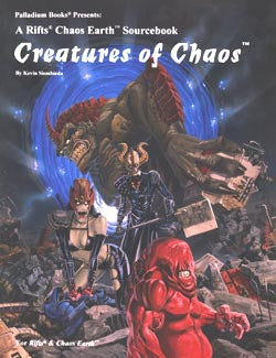 Rifts RPG Chaos Earth Sourcebook One: Creatures of Chaos (ONLINE ORDER ONLY)