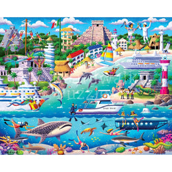 Riviera Maya 500 Piece Jigsaw Puzzle Boardwalk (ONLINE ORDER ONLY)