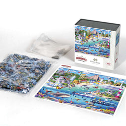 Riviera Maya 500 Piece Jigsaw Puzzle Boardwalk (ONLINE ORDER ONLY)