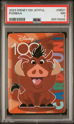 2023 CARD FUN DISNEY 100 JOYFUL PUMBAA SR21 PSA 7 (Online Order Only)