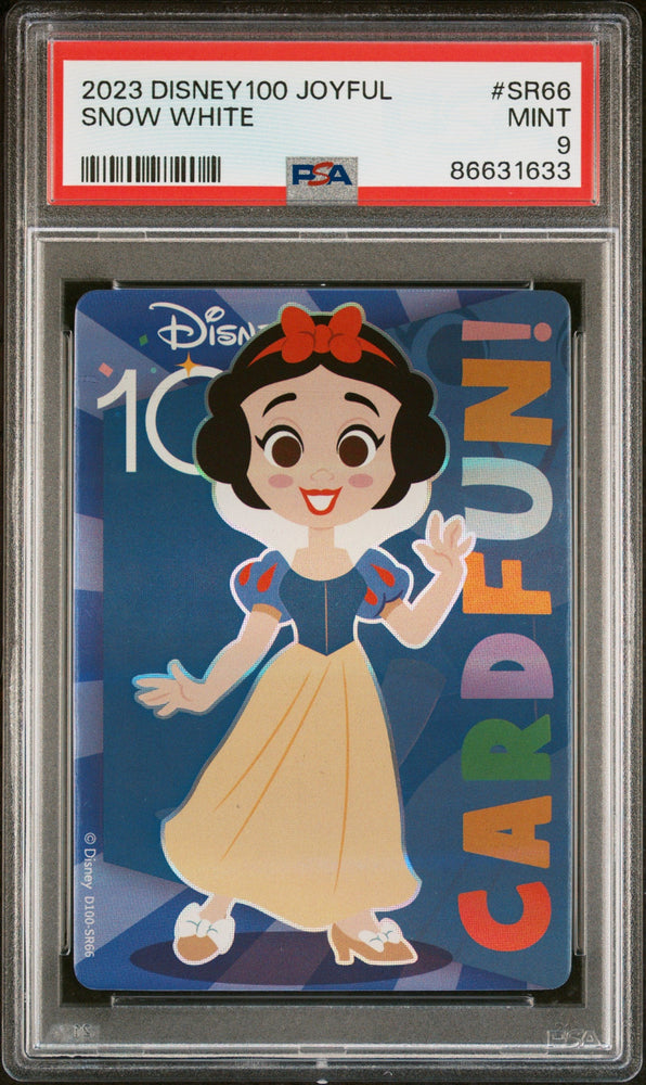 2023 CARD FUN DISNEY 100 JOYFUL SNOW WHITE SR66 PSA 9 (Online Order Only)