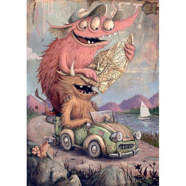 Road Trippin' 2000 Piece Jigsaw Puzzle Heye (ONLINE ORDER ONLY)