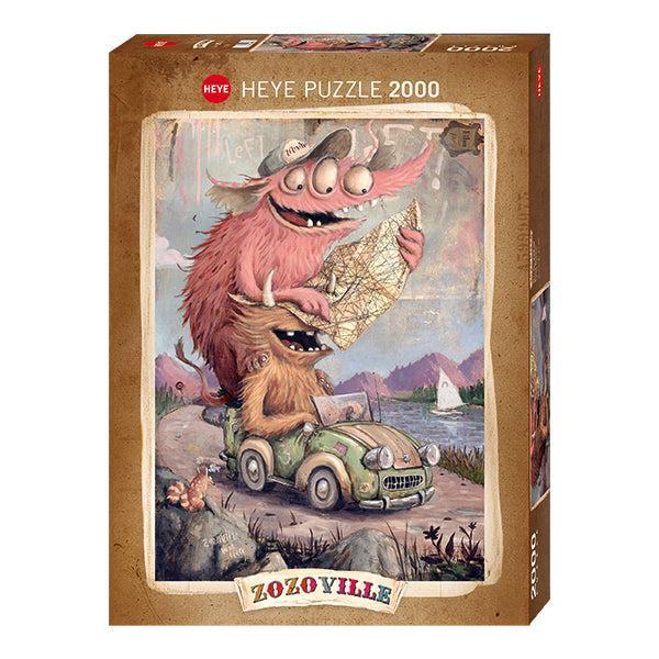 Road Trippin' 2000 Piece Jigsaw Puzzle Heye (ONLINE ORDER ONLY)