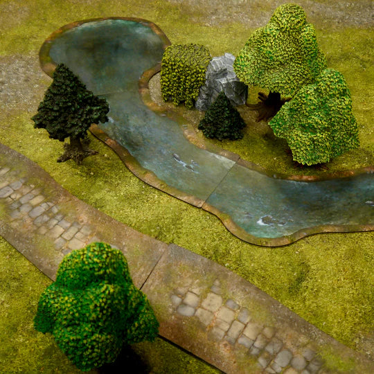 Monster Scenery Terrain: Rivers and Roads (ONLINE ORDER ONLY)