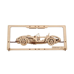 Roadster MK3 2.5D Wood Model Kit UGEARS (ONLINE ORDER ONLY)