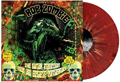 Rob Zombie - The Lunar Injection Kool Aid Eclipse Conspiracy (Red w/ Black & White Splatter) [Vinyl] (ONLINE ORDER ONLY)