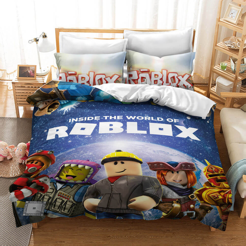 Roblox Pattern Bedding Set Quilt Cover Without Filler (Online Order Only)