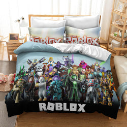 Roblox Pattern Bedding Set Quilt Cover Without Filler (Online Order Only)