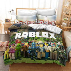 Roblox Pattern Bedding Set Quilt Cover Without Filler (Online Order Only)