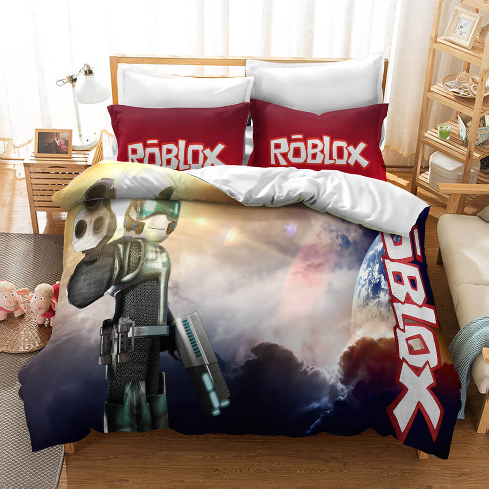 Roblox Pattern Bedding Set Quilt Cover Without Filler (Online Order Only)