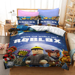 Game Roblox Bedding Set Kids Quilt Cover Without Filler (Online Order Only)