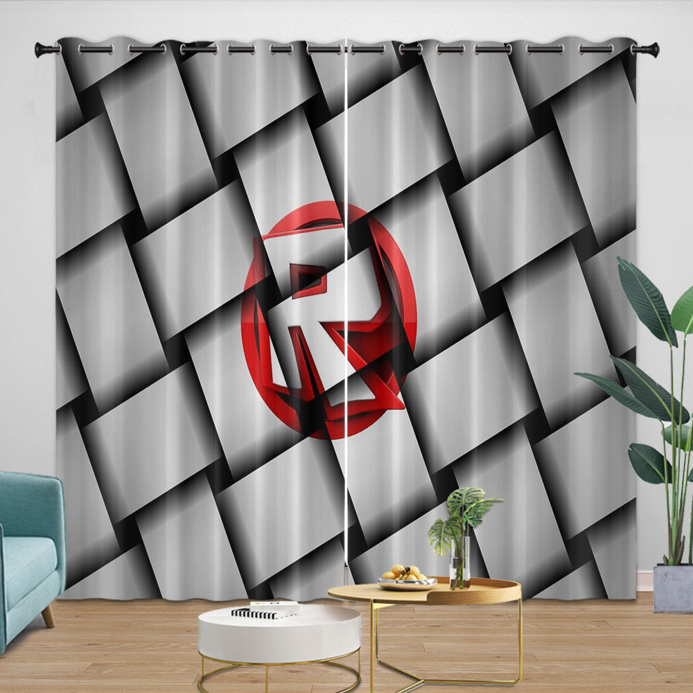 Roblox Pattern Curtains Game Blackout Window Drapes (ONLINE ORDER ONLY)