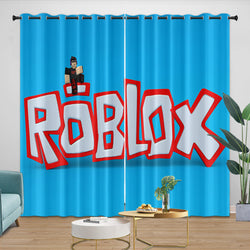 Roblox Pattern Curtains Game Blackout Window Drapes (ONLINE ORDER ONLY)