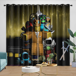 Roblox Pattern Curtains Game Blackout Window Drapes (ONLINE ORDER ONLY)