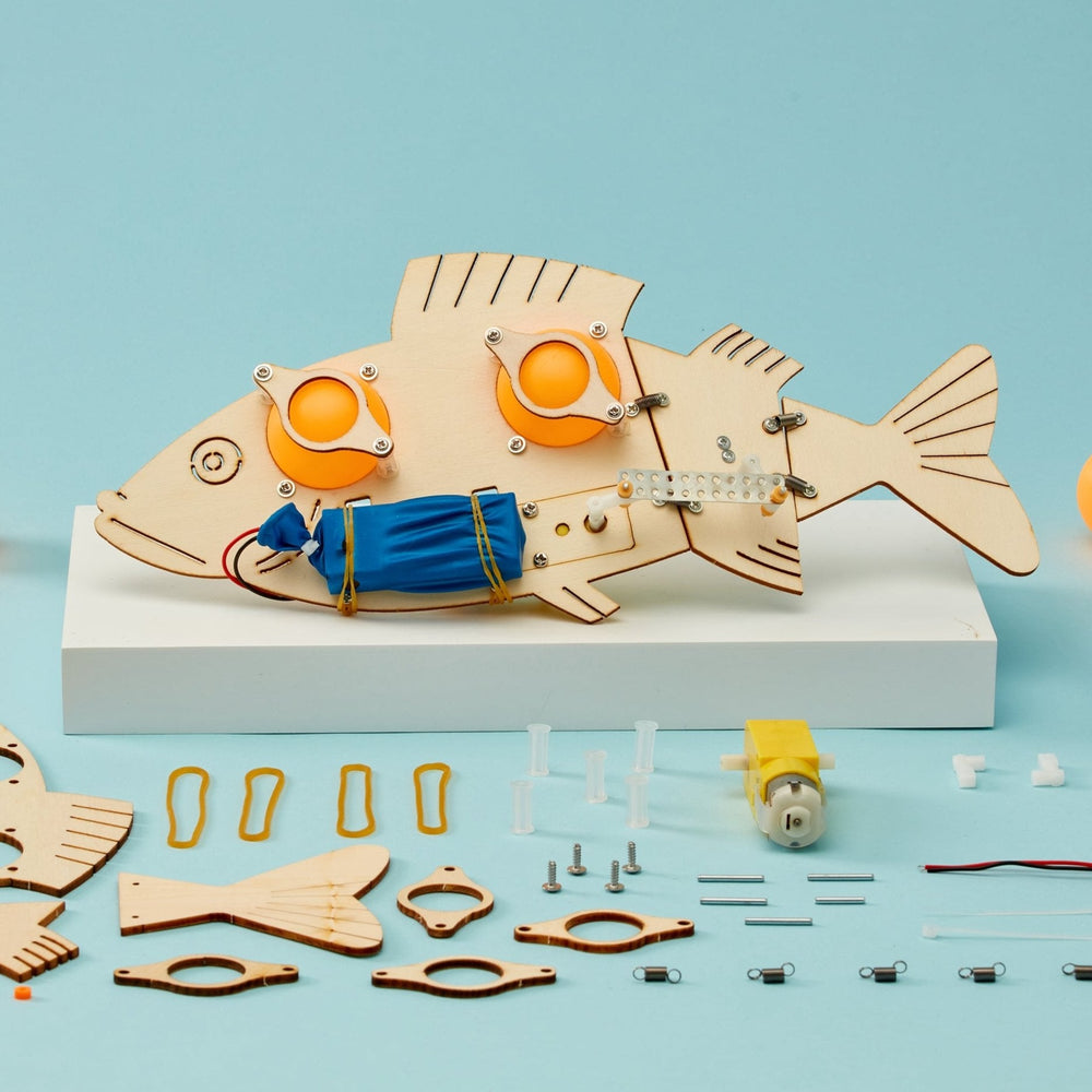 Fish Robot DIY Kit, Educational STEM Toy (ONLINE ORDER ONLY)